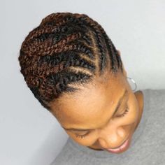 Twisted Protective Updo for Short Hair Protective Updo, Updo For Short Hair, Hairstyles For Natural Hair, Twists Hairstyles, Flat Twist Hairstyles, Hair Twists, Flat Twist Updo, Twisted Hair, Protective Hairstyles For Natural Hair