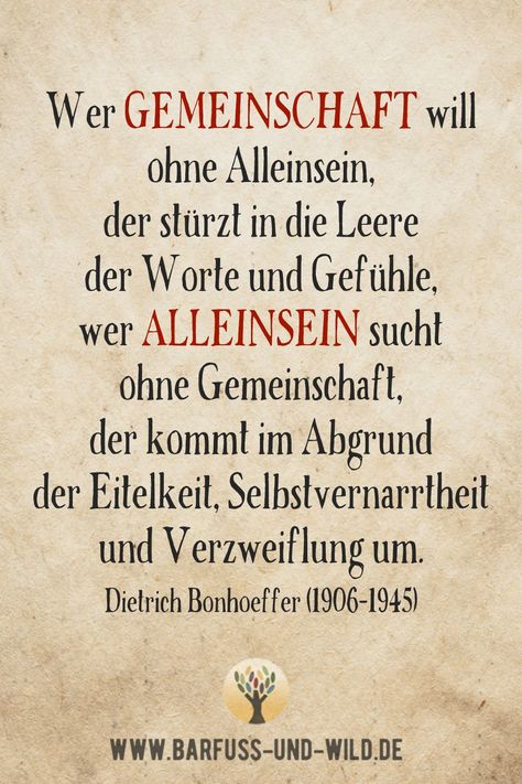 Achtest Du auf dieses Gleichgewicht? | barfuß wild Dietrich Bonhoeffer, Podcast, Dip, Quick Saves