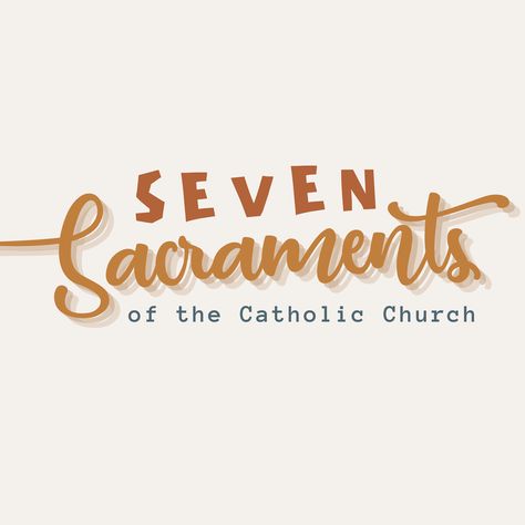 Carissimae Dei - THE SEVEN SACRAMENTS OF THE CATHOLIC... | Facebook The Seven Sacraments, 7 Sacraments, Marriage Promises, Seven Sacraments, Blood Of Christ, Eucharist, Healing Powers, Christian Life, The Seven