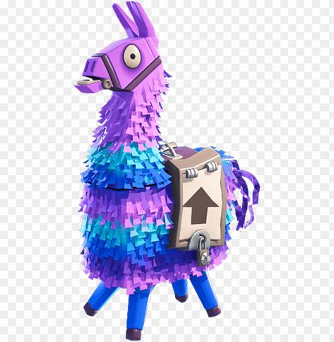 Fortnite Save The World, Pinata Ideas, Fortnite Llama, Cheer Posters, Piñata Ideas, Capture The Flag, Birthday Party Tables, Cake Pictures, Clear Background