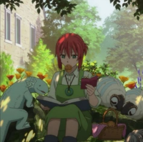 Chise Ancient Magus Bride, Chise Hatori Aesthetic, The Ancient Magus Bride Aesthetic, Chise Hatori Pfp, Ancient Magus Bride Pfp, Hatori Chise Icon, The Ancient Magus Bride Fanart, Ancient Magus Bride Fanart, Ancient Magus Bride Manga