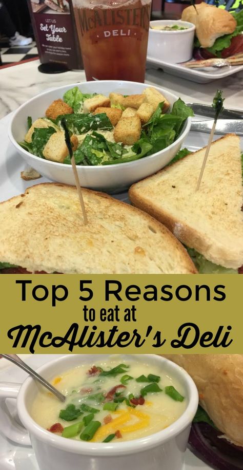 Top 5 Reasons to Eat at McAlister's Deli Copycat Recipes, Mexican Food, Holiday Fun, Mexican Food Recipes, The Top, Restaurant, Disney, Travel