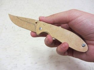 How to Make a Wooden Folding Knife: 9 Steps (with Pictures) Friction Folder, Trench Knife, Coping Saw, Wooden Knife, Wood Knife, Japanese Knife, Hard Metal, Knife Sharpening, Folding Knife