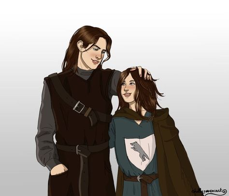 Jon And Arya, Favorite Sibling, Here Be Dragons, The North Remembers, Targaryen Art, Asoiaf Art, Gra O Tron, Valar Morghulis, Game Of Thrones Art