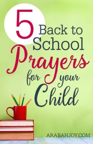 Back to school is such an important time in a family's life. Pray these back to school prayers for your child as they get ready for a new school year. #prayer #backtoschool #prayerformychild #prayersforkids Back To School Prayer, Prayer For Our Children, Praying For Your Children, Prayer For My Children, School Prayer, Raising Godly Children, Prayers For Strength, Prayers For Children, Say A Prayer