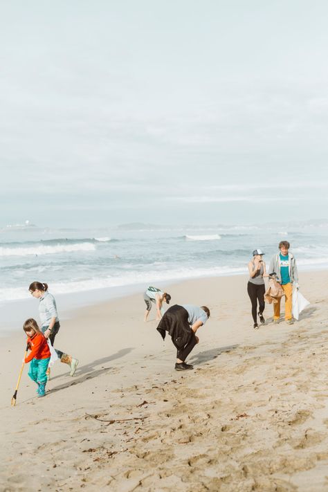 Beach Clean-Ups — SEA HUGGER People Cleaning The Environment, Beach Cleanup Aesthetic, Beach Cleanup Poster, Environmental Art Projects, Beach Pollution, Ocean Cleanup, Marine Debris, Beach Clean Up, Ozone Layer