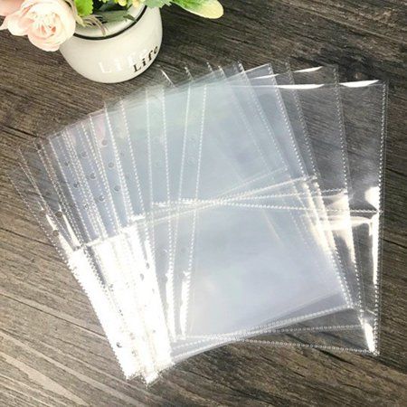 Description 100% brand new and high quality Material : PP Suit for Standard A5 binder Sleeves size :15.2*19.8cm, (one-sided) Notice : Please check whether the sleeves size suit for your binder before placing order. Package: 10pcs A5 sleeves (cards and binder are not included) Color: Multicolor. Photo Binder, Binder Pockets, Binder Accessories, A5 Binder, Sheet Protectors, Photo Sleeve, Lomo Card, Card Files, Card Sleeves