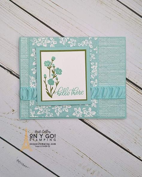 Sale-A-Bration 2024: Elegant Cards with the Softly Sophisticated Stamp Set - ON Y GO! STAMPING Softly Sophisticated Stampin Up Cards, Designer Paper Cards, Easter 2024, Dsp Cards, Cards Homemade, Cards Flowers, Simple Birthday Cards, Homemade Birthday Cards, Hand Made Greeting Cards