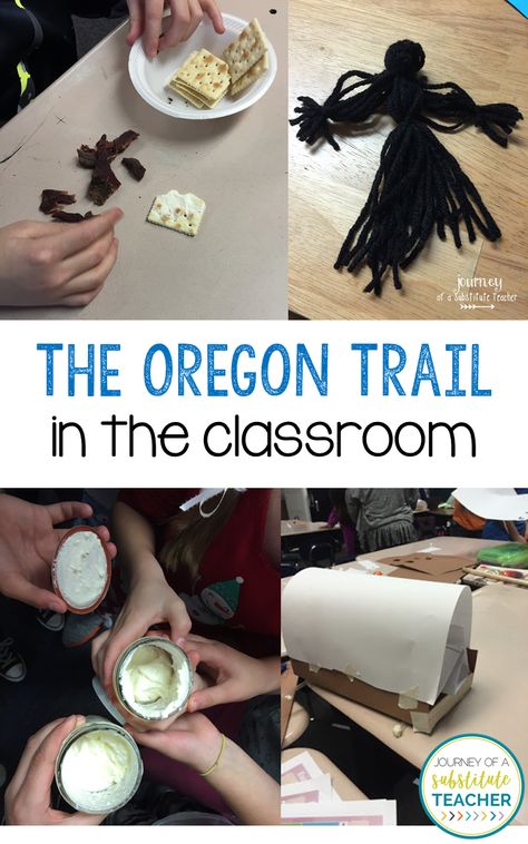 Oregon Trail Activities, Pioneer Activities, Freebies Ideas, 4th Grade Social Studies, Westward Expansion, 5th Grade Social Studies, The Oregon Trail, Classroom Transformation, History Classroom