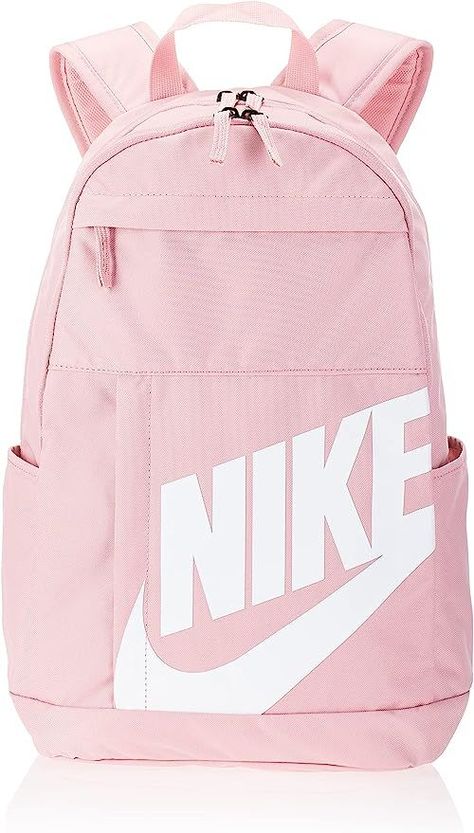 Nike Elemental Backpack, Nike Rosa, Pink Bookbag, Preppy School Bag, Mochila Nike, Preppy School Supplies, Teen's Backpack, Nike Backpack, Daypack Backpack