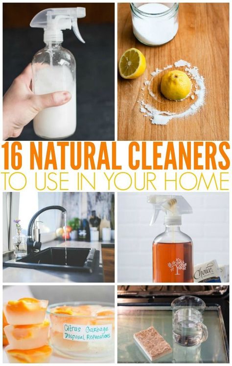 Create these natural homemade cleaners for pennies.  Safer than chemicals    Natural Cleaning | Homemade Cleanser | Natural Homemade Cleaner Recipes via @PennyPinchinMom Homemade Cleaners Recipes, Natural Cleaning Recipes, Diy Cleaning Products Recipes, Homemade Cleaners, Chemical Free Cleaning, Eco Friendly Cleaning Products, Essential Oils Cleaning, Cleaner Recipes, Homemade Cleaning Products