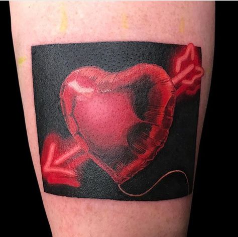 Josh Peacock Tattoo Candles Tattoo, Neon Tattoo, Balloon Tattoo, Peacock Tattoo, Instagram Heart, Tattoo Ink, Heart Tattoo, Foil Balloons, Maple Leaf Tattoo