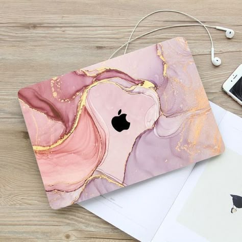 Sketches Of Landscapes, Pink Office Supplies, Apple Electronics, Apple Laptop Macbook, Mac Book Pro, Laptop Skin Cover, Macbook Cover, Cute Ipad Cases, Macbook Air Cover