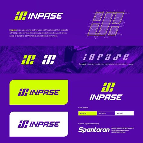 Logo Designer | Shibin A on Instagram: “Inpase Activewear 🚴👕🏃‍♂️ . Inspase is an upcoming active wear clothing brand that seeks to attract people involved in various physical…” Attract People, Stylish Activewear, Logo Designer, Active Wear Outfits, Physical Activities, Brand Names, Clothing Brand, Physics, Active Wear