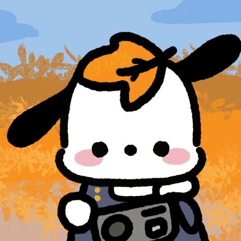 Pochacco Banner, Aesthetic Pochacco, Pochacco Aesthetic, Pochacco Pfp, Pochacco Icons, Sanrio Aesthetic, Snoopy Wallpaper, Hello Kitty Characters, Hello Kitty Art