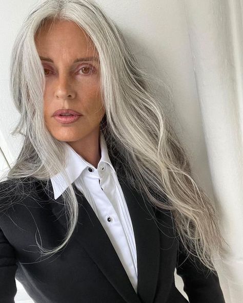 Annika Von Holdt, Lush Shampoo, Evil Under The Sun, I Am Okay, Gorgeous Gray Hair, Beautiful Gray Hair, Silver Sisters, The Sentence, Long Gray Hair