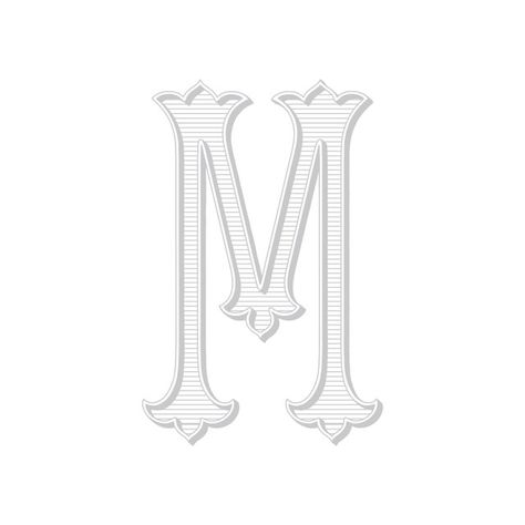 JGrahamLettering - Etsy UK Letter M Monogram, M Initial, M Monogram, Custom Calligraphy, Chicken Scratch, Wedding Monogram, Vintage Monogram, Wedding Logos, Letter M