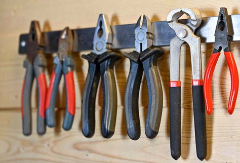 15 Types of Pliers and How to Choose the Right One for Your Next Home DIY Mechanical Advantage, Crimping Pliers, Metal Working Tools, Crimping, Hammers, Home Maintenance, Pliers, Choose The Right, Metal Working