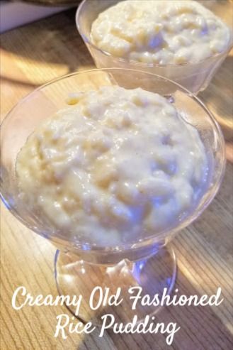 Peach Rice Pudding, Creamy Rice Pudding With Cooked Rice, Cheap Sweets To Make, Old Fashion Rice Pudding Recipe, How To Make Rice Pudding, Old Fashioned Rice Pudding Recipe, Rice Pudding Crockpot, Rice Pudding Recipe Creamy, Old Fashion Rice Pudding