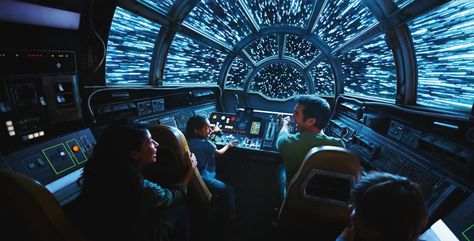 How to fly the Millennium Falcon aboard the new Smugglers Run ride at Disneyland’s Star Wars: Galaxy’s Edge – Daily News Disneyland Resort Hotel, Disneyland Star Wars, Disney Hollywood Studios, E Ticket, Sabre Laser, Star Wars Galaxy, Promo Poster, Star Tours, Star Wars Celebration