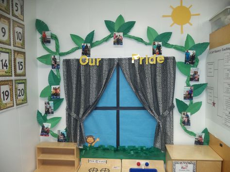 Dramatic Play Window, Pk4 Classroom, Window Bulletin Board, Panda Classroom, Bulletin Board Diy, Soal Tk, Housekeeping Ideas, Lego Blueprint, Head Start Classroom