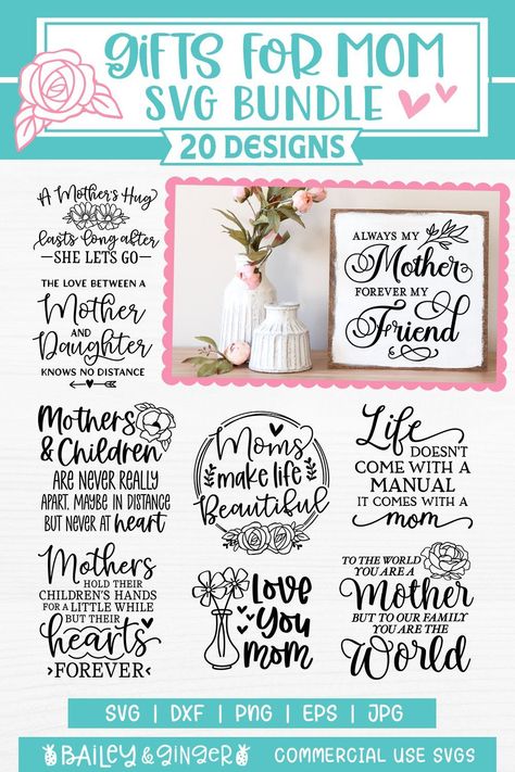 Bundle Gifts, Mommy Birthday, Making Gifts, Circuit Ideas, Mothers Day Svg, Free Cricut, Image Transfers, Crafty Creations, Mother's Day Diy