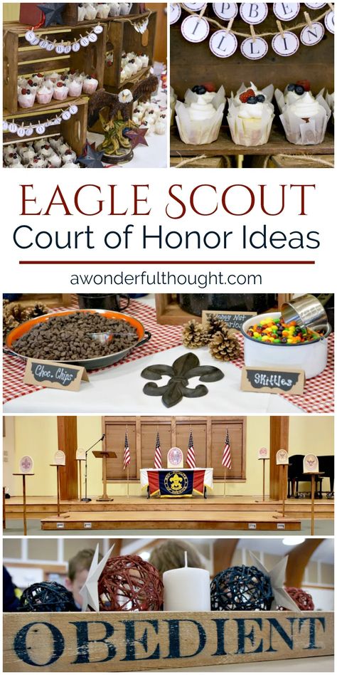 Eagle Scout Court Of Honor Guest Book, Eagle Court Of Honor Ideas, Eagle Scout Court Of Honor Ideas, Court Of Honor Ideas, Eagle Scout Project Ideas, Eagle Scout Cake, Eagle Ceremony, Eagle Scout Court Of Honor, Boy Scouts Eagle