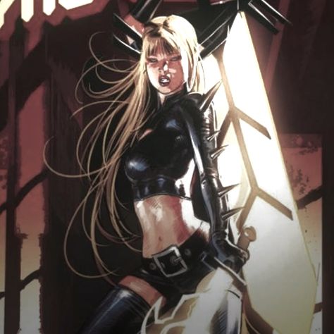 Magik illyana rasputin marvel comics Magik Comic Icons, Magik Marvel Art, Magik Illyana Rasputin, Magik Marvel Aesthetic, Magik Marvel Comics, Darkchylde Magik, Satana Marvel, Magik Comic, Rasputin Marvel