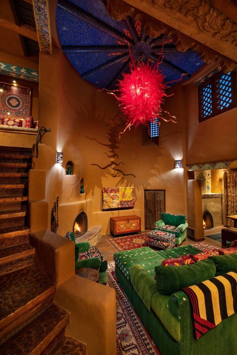 Photo Gallery | The Inn of the Five Graces | Santa Fe, NM Santa Fe New Mexico Aesthetic, New Mexico Interior Design, Southwest Decor Living Room, Santa Fe Style Decor, Mexico Interior Design, New Mexico Aesthetic, Mexico Houses, 2024 Plan, Santa Fe Decor