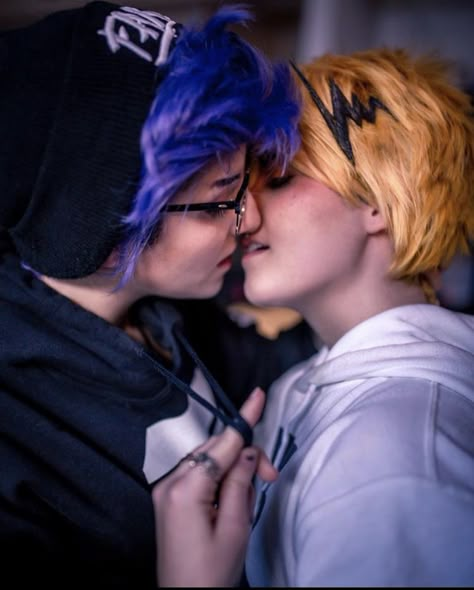 Shinkami Cosplay, Denki Shinsou, Couples Cosplay, Human Pikachu, Mha Ships, Trans Boys, My Hero Academia Cosplay, Mha Cosplay, My Little Pony Drawing