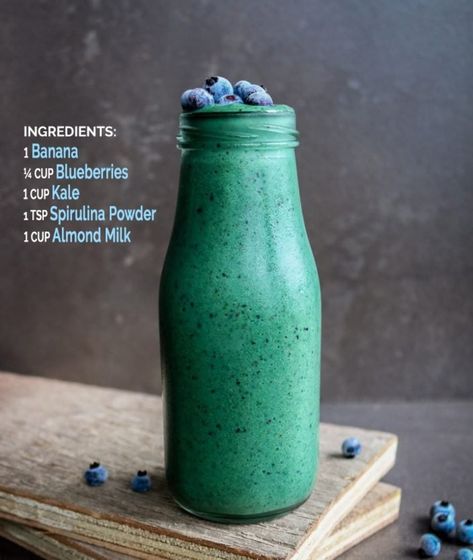 Smoothie Recipes Diet, Dinner Diet, Breakfast Diet, Spirulina Smoothie, For Dinner, Healthy Fruit Smoothies, Fruit Smoothie Recipes Healthy, Smoothie Drink Recipes, Food Plan