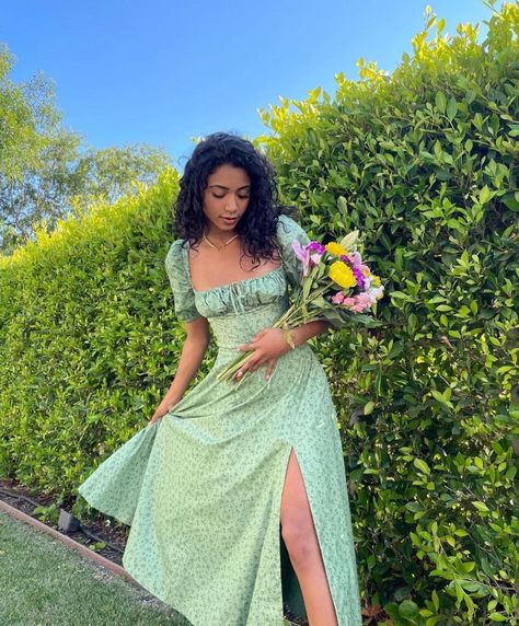 House Of CB on Instagram: “Some love in our recent collection 🤎 Tap to shop or shop at HouseofCB.com” Green Sundress, Long Summer Dress, House Of Cb Dresses, House Of Cb, Long Summer Dresses, House Dress, Green Midi Dress, Fit Inspo, Floral Midi Dress