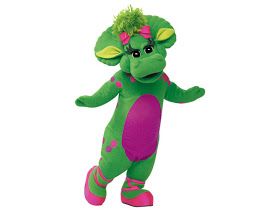 Barney Birthday Party, Barney Birthday, Gnome Costume, Best Friend Halloween Costumes, Santa Claus Costume, Barney & Friends, Pink Dinosaur, Costumes For Teens, Street Marketing