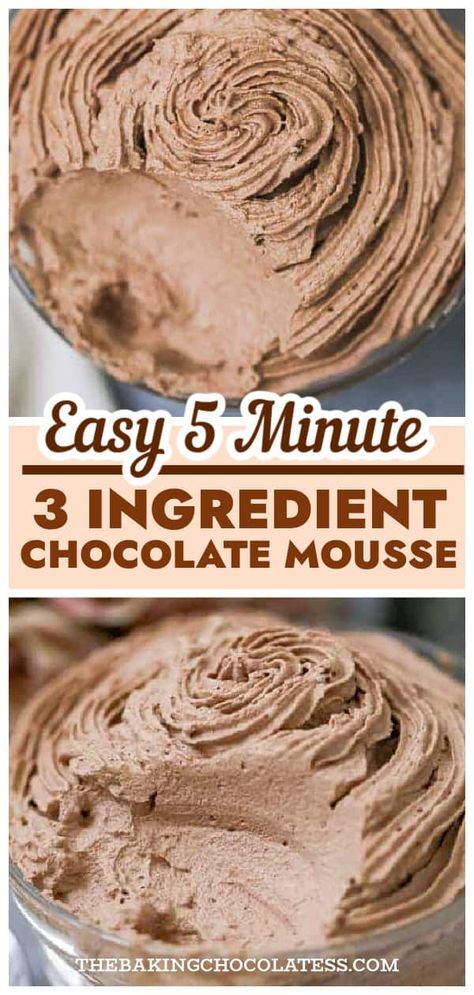 Keto Fluffy Chocolate Mousse - 3 Ingredients Weight Watchers Chocolate Mousse, Healthy Chocolate Mouse, 2 Ingredients Chocolate Mousse, Low Calorie Chocolate Mousse, 3 Ingredient Mousse, Keto Pudding Mousse, Keto Mousse Chocolate, Cottage Cheese Chocolate Mousse, Sugar Free Mousse