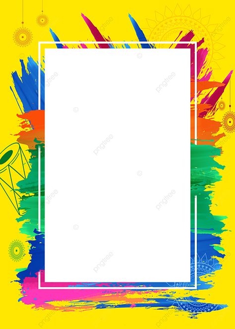 Holi Festival Background Square Colorful Border Holi Festival Poster, Holi Story, Celebration Wallpaper, Holi Background, Beard Wallpaper, Festival Activities, Holi Poster, Happy Holi Wishes, Background Square