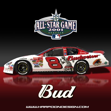 2001 Dale Earnhardt Jr. All Star Budweiser Desk Top Wallpaper, Top Wallpaper, Iron Maiden Eddie, Nascar Cars, Nascar Race Cars, Nascar Race, Coin Design, Car Wallpaper, Dale Jr