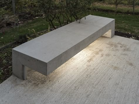 Concrete Bench Outdoor, Concrete Bench Seat, Concrete Outdoor Furniture, Water Fountain Design, Concrete Bench, Stone Bench, Concrete Furniture, Urban Furniture, Concrete Garden