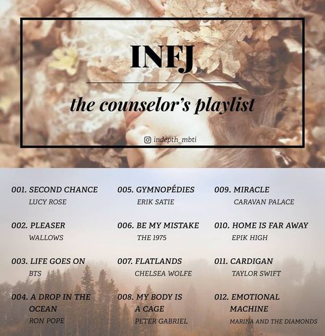 Infj Playlist, Infj Music, Infj 1w2, Infj Books, Infj Aesthetic, Infp Infj, Personalidad Infj, Infj Traits, Infj Humor