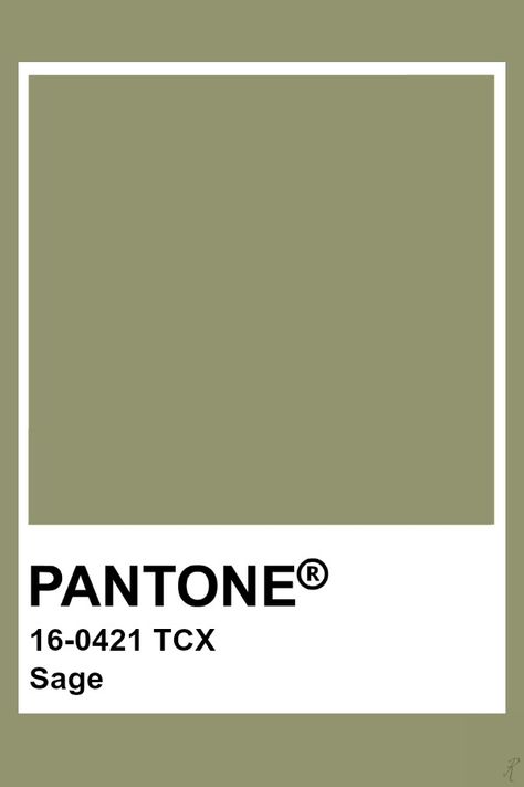 Pantone Sage Green Pantone, Pantone Tcx, Pantone Green, Pantone Color Chart, Pantone Swatches, Hexadecimal Color, Pantone Palette, Code Color, Not Musik