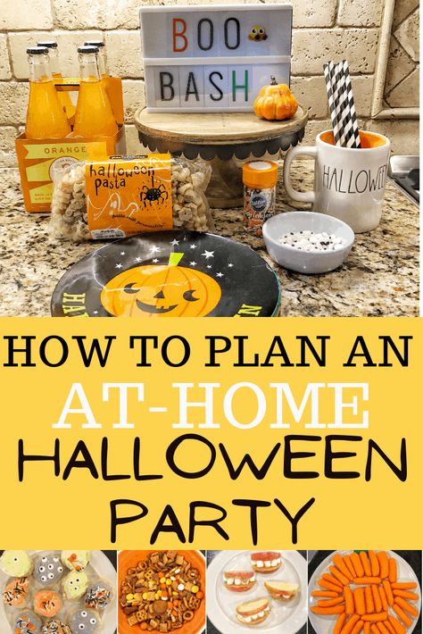 Kids Halloween Party Food, Home Halloween Party, Halloween Snack Ideas, Teen Halloween Party, Coffee Pancakes, Family Halloween Party, Halloween Party Planning, Kids Halloween Food, Halloween Snack