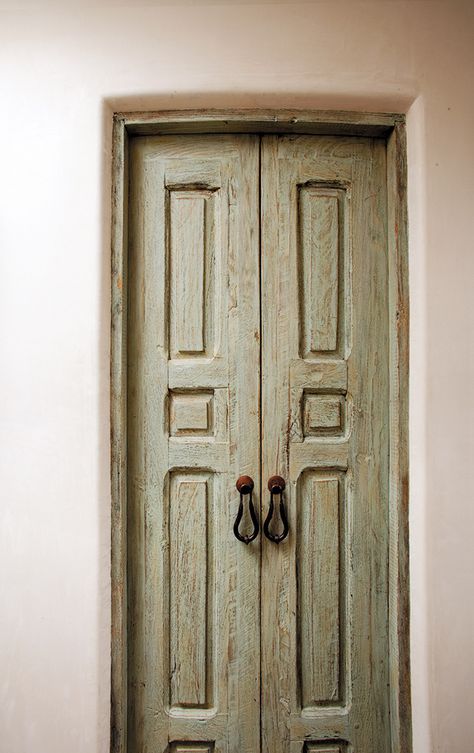 Spanish Doors, Distressed Doors, Mexican Doors, Rustic Doors Interior, Home Yoga Room, Cellar Doors, Custom Exterior Doors, Reclaimed Wood Door, Wood Cafe