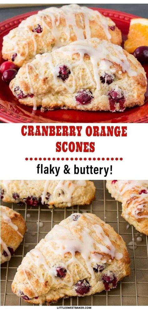 Cranberry Orange Scones Recipe, Orange Cranberry Scones, Sour Cream Scones, Orange Scones Recipe, Fall Tea, Scone Recipes, Cranberry Orange Scones, Cranberry Scones, Scones Recipe Easy