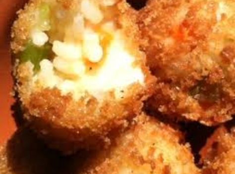 Italian Rice Balls Recipe, Ball Appetizers, Italian Rice Balls, Rice Balls Recipe, Arancini Recipe, Italian Rice, Kids Vegetables, Risotto Rice, Just A Pinch Recipes