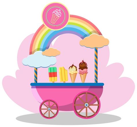 Street food cart concept with ice cream ... | Premium Vector #Freepik #vector #background #food #sale #design Street Food Cart, Background Food, Ice Cream Cart, Food Cart, Vector Background, Sale Design, Street Food, Premium Vector, Graphic Resources