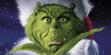 How the Grinch Stole Christmas is a new classic thanks to Jim Carrey's over-the-top performance. The movie succeeded despite behind-the-scenes issues. The Grinch Wallpaper, The Grinch Cartoon, Grinch Wallpaper, Grinch Movie, Grinch Costumes, Der Grinch, The Grinch Movie, Cool Backgrounds For Iphone, Hate Christmas