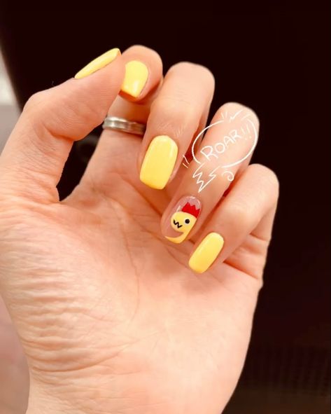 Dino Inspired Nails, Short Dinosaur Nails, Dino Nails Art Simple, Dinasour Nail, Nail Art Dinosaur, Dino Nails Acrylic, Dinosaur Nails Acrylic, Dinosaur Nails Designs, Dino Nails Art