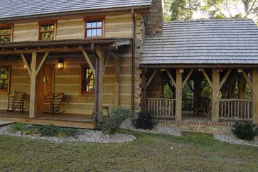 Cabins Exterior, Central Kentucky, Woods Cabin, Primitive Houses, Primitive Kitchens, Log Houses, Rustic Cabins, Kitchen Traditional, Log Cabin Living