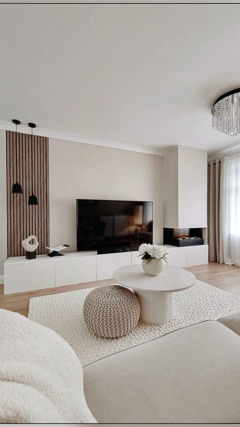 Apartment Living Room Design, Living Room Design Inspiration, Home Design Living Room, White Living Room, Decor Home Living Room, Living Room Decor Apartment, Living Room Inspo, Living Room Style, Apartment Living Room