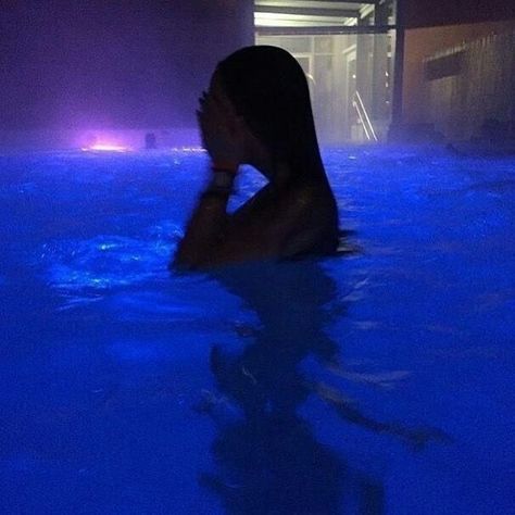 Night Aesthetic, At Night, Zombie, Swimming, Pool, Instagram Photos, Tumblr, Instagram