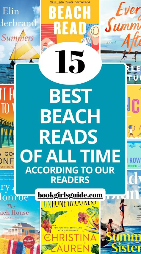 Best Beach Reads Of All Time, Best Beach Reads 2024, Beach Reads 2020, Summer Beach Reads 2024, Summer Books 2023, Beach Reads 2024, Books To Read On Vacation, Best Summer Books, Romantic Comedy Books